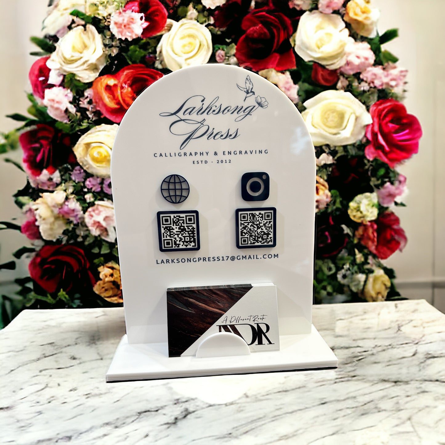 Custom QR Code Sign – Janinna