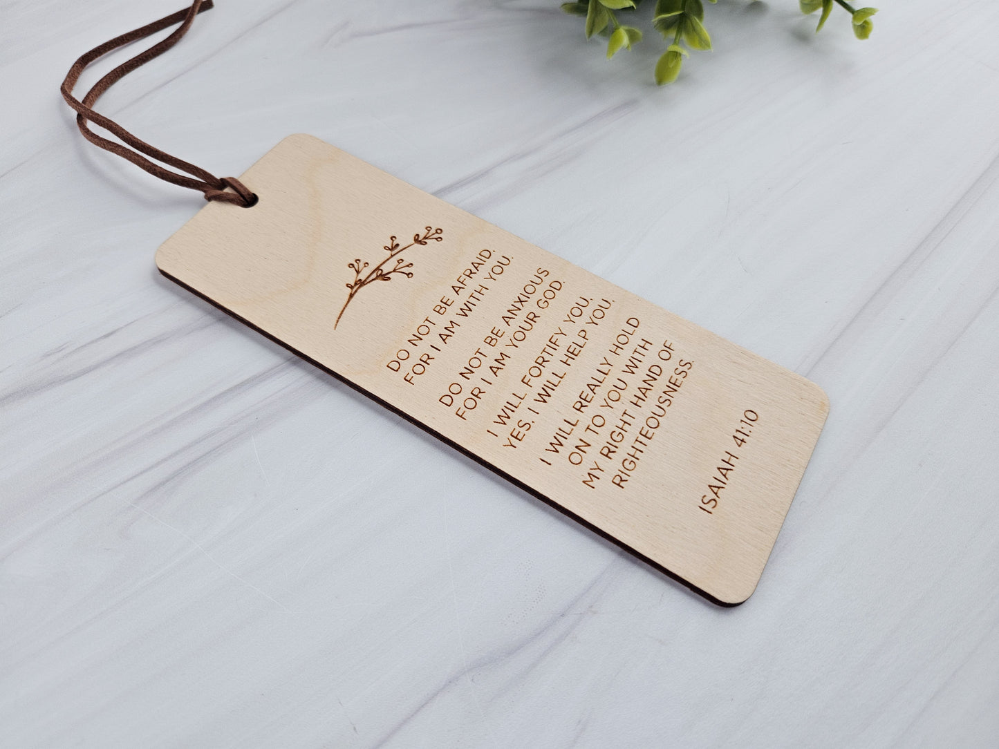 Scriptures Engraved Bookmarks - JW Engraved Gifts