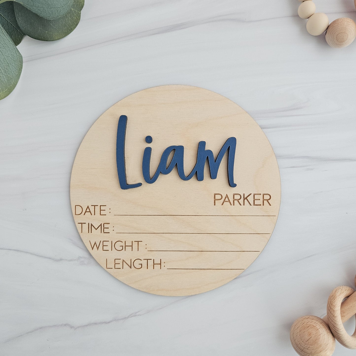 Custom Birth Stats Sign, Personalized Baby Name Sign, Hospital Footprint Sign, Birth Announcement Sign, Mom to be Gift, Baby Gift