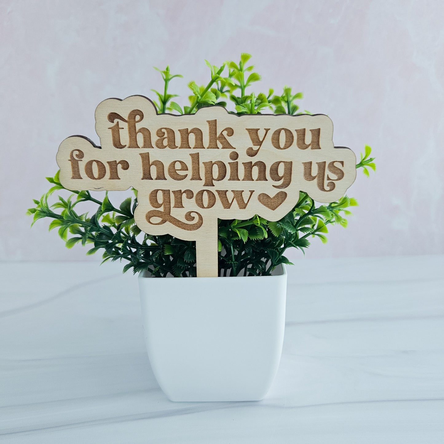 Teacher Appreciation Gift, Thank You For Helping Us Grow Plant Stake, Teacher Gift, Thank You Teacher Gift, Thank You Plant Stakes