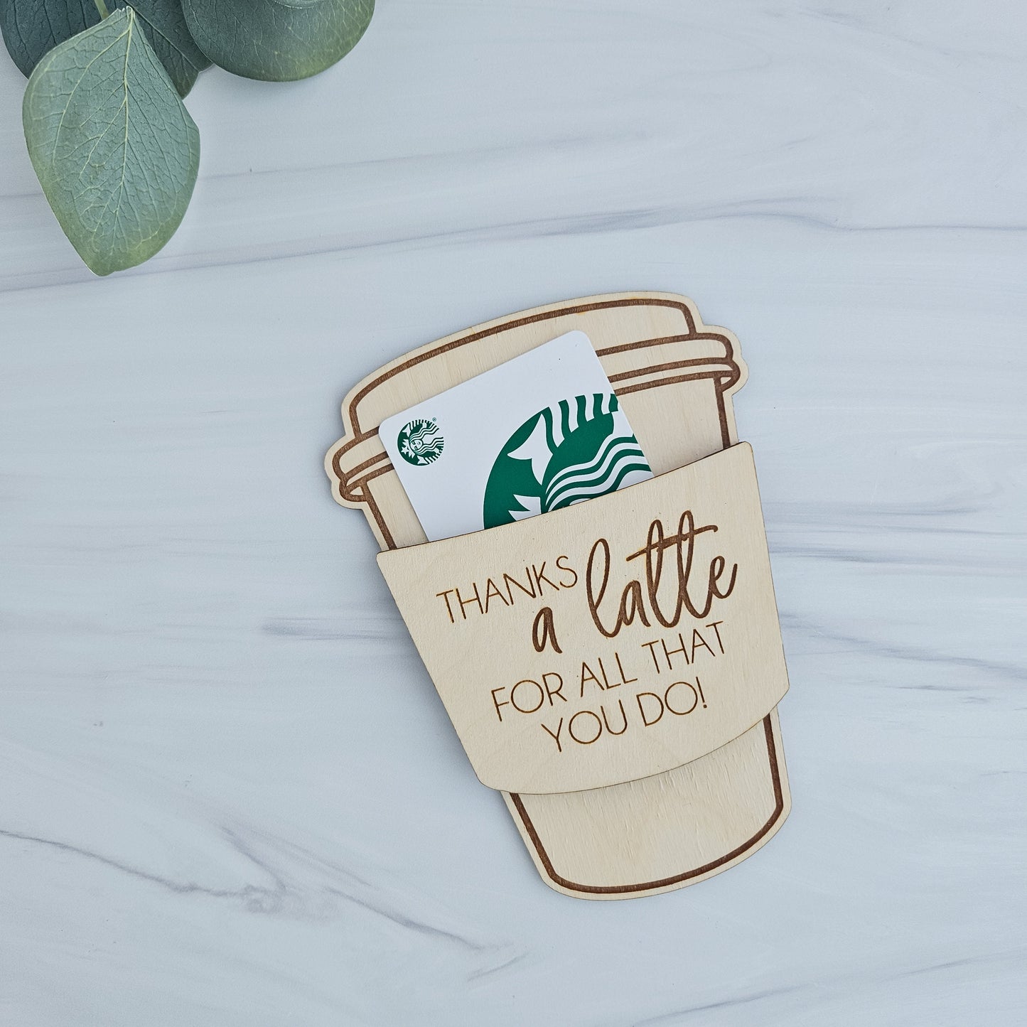 Teacher Gift Card Holder, Teacher Appreciation Gift, Coffee Gift Card Holder, End of Year Teacher Gift, Daycare Worker, Teacher Gift