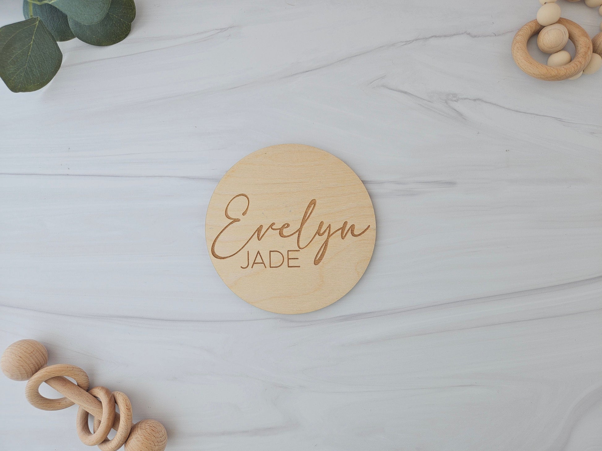 Wooden Baby Name Announcement Sign, Birth Stats Plaque, Baby Name Reveal, Hospital Newborn Sign, Nursery Decor, Personalized Baby Gift