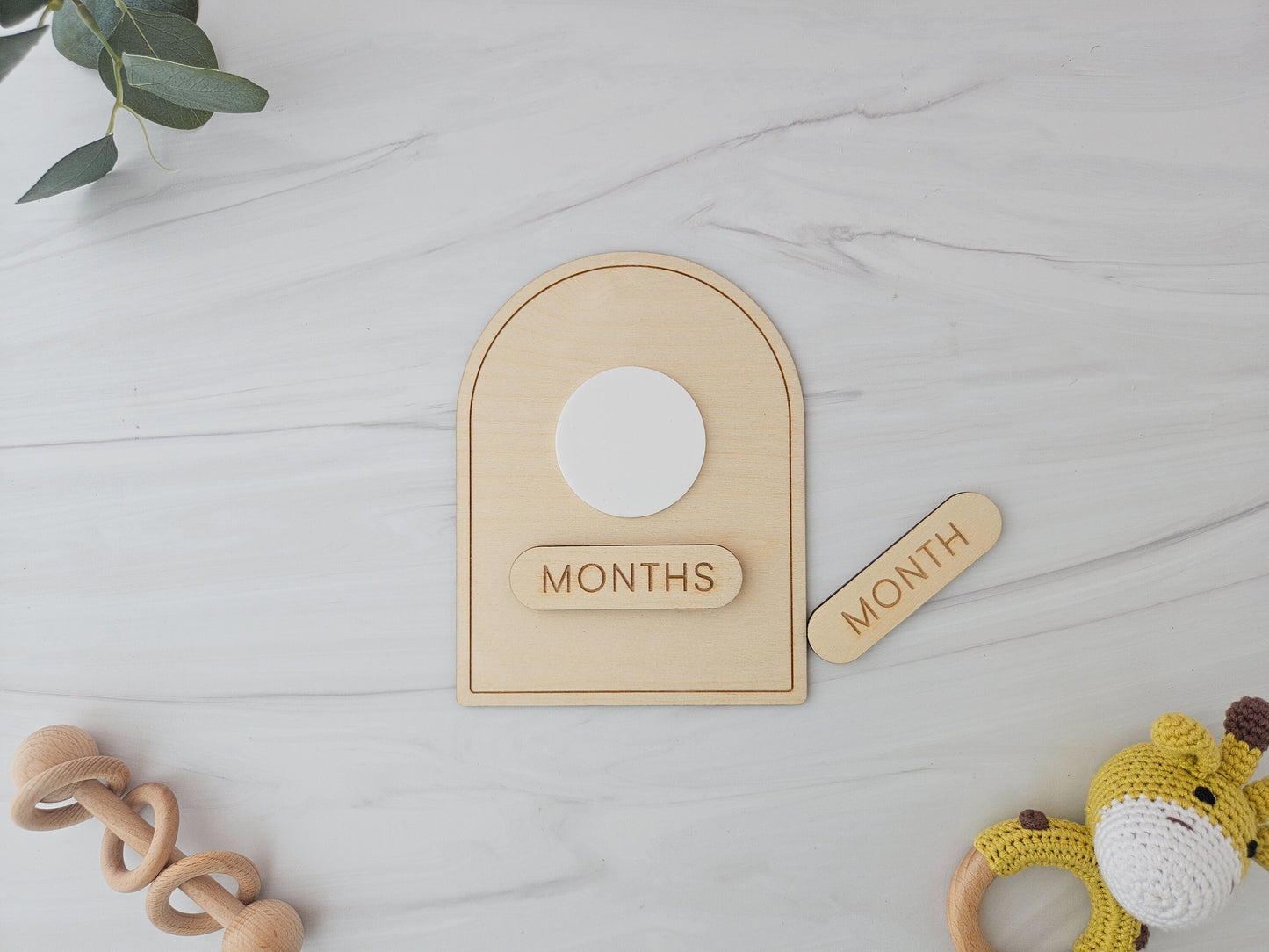 Dry Erase Monthly Milestone | Baby Milestone | Baby Shower Gift | Baby Announcement Sign