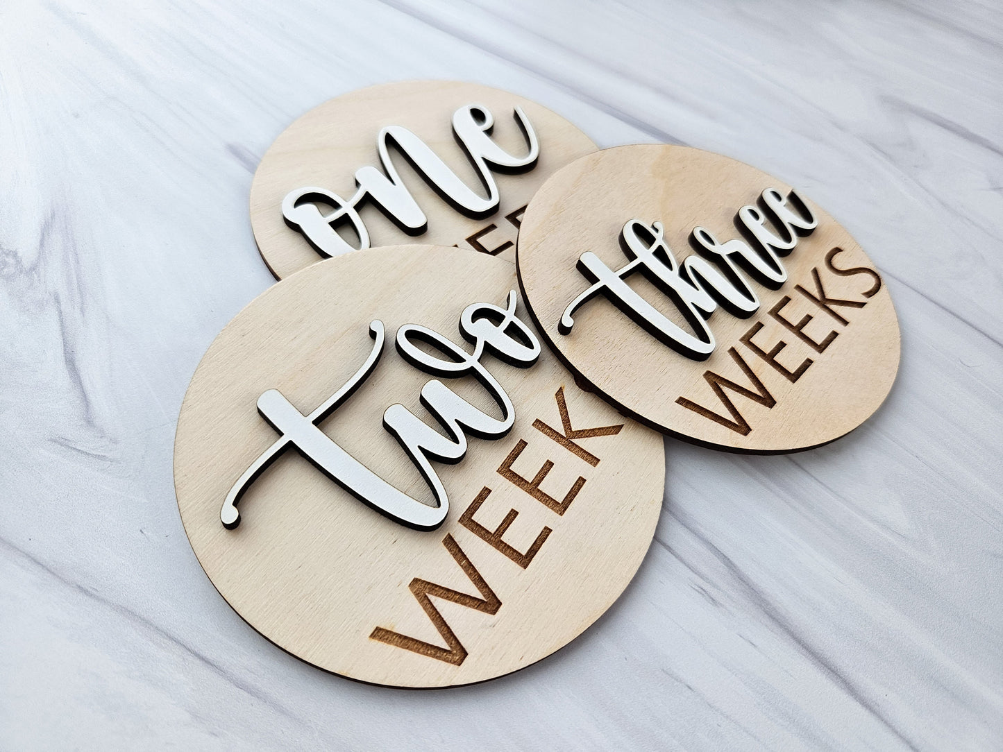 Weekly Milestone Discs, Baby Milestones Markers for Baby Photography, Baby Shower Gift for New Mom, Weekly Milestone Cards