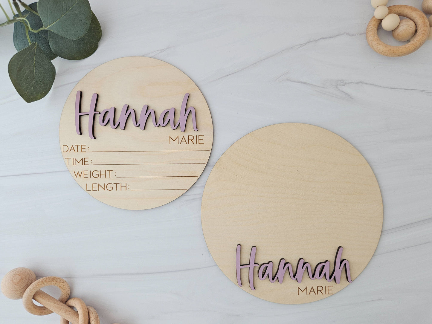Custom Birth Stats Sign | Personalized Baby Name Sign | Hospital Footprint Sign | Birth Announcement Sign | Mom to be Gift | Baby Gift