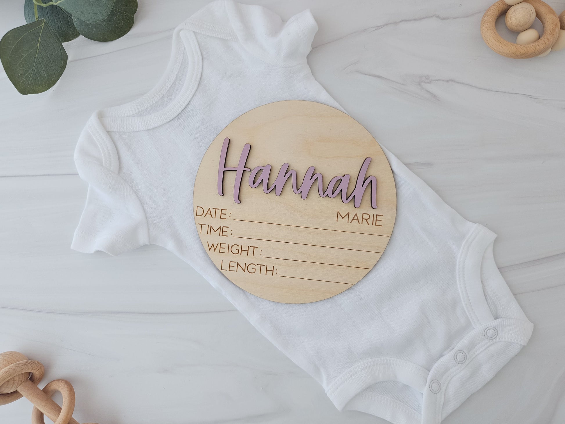 Custom Birth Stats Sign | Personalized Baby Name Sign | Hospital Footprint Sign | Birth Announcement Sign | Mom to be Gift | Baby Gift