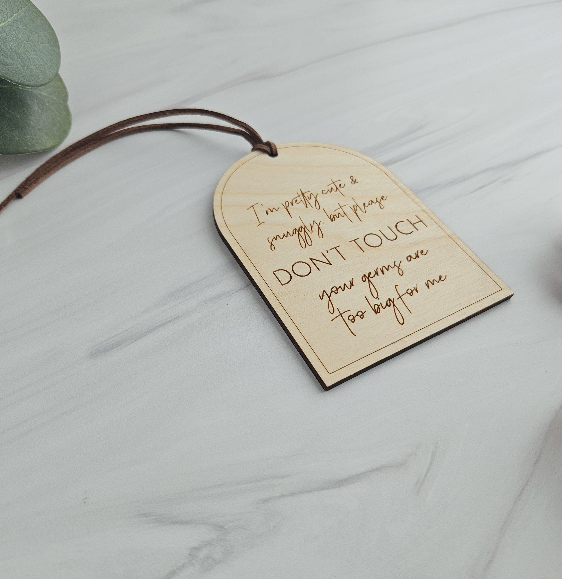 Please Do Not Touch Baby Sign, Stroller Sign, Car Seat Sign for Newborn, Baby Shower Gift for New Mom, Don't Touch Sign, New Dad