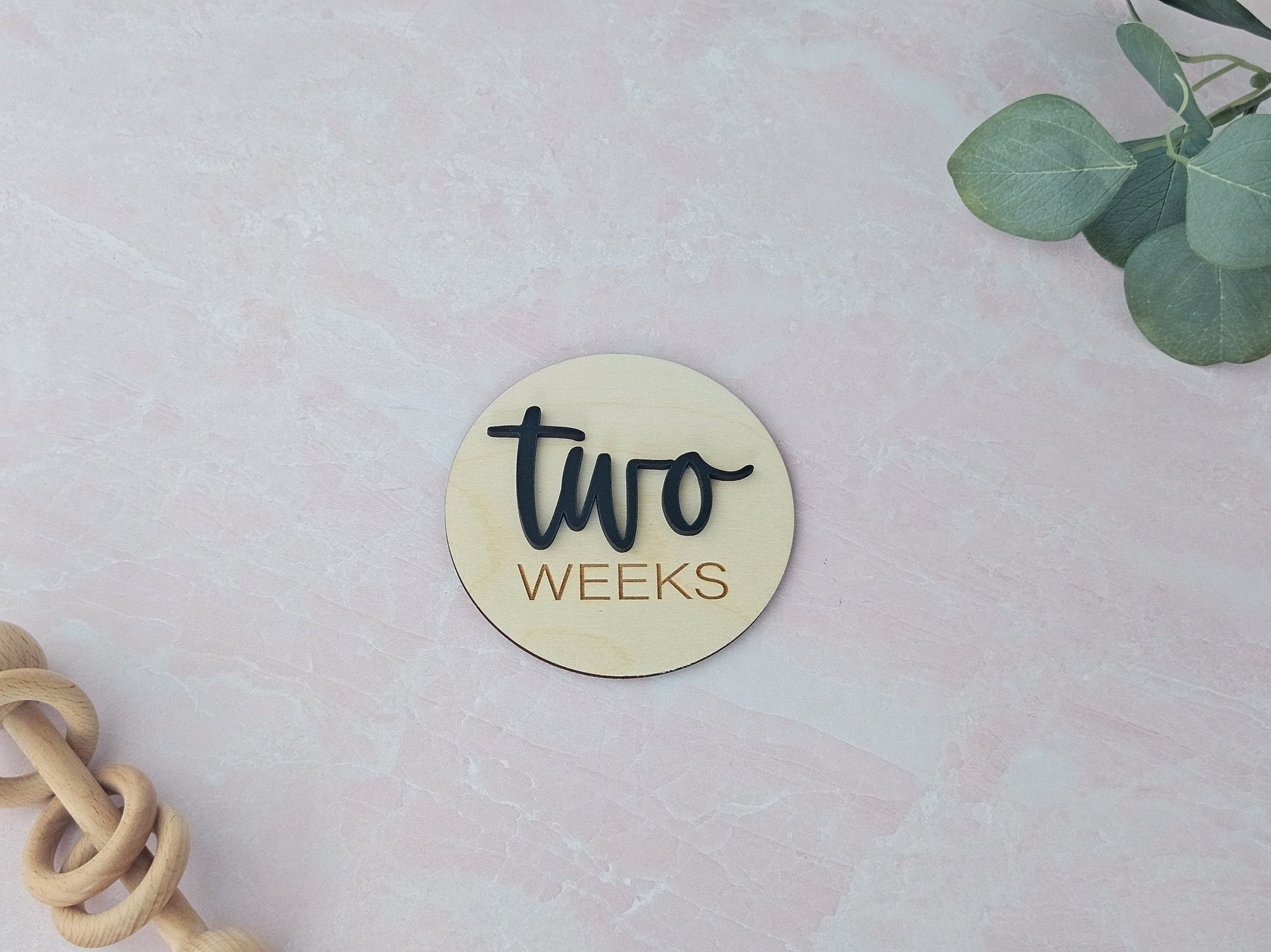 Weekly Milestone Discs, Baby Milestones Markers for Baby Photography, Baby Shower Gift for New Mom, Weekly Milestone Cards