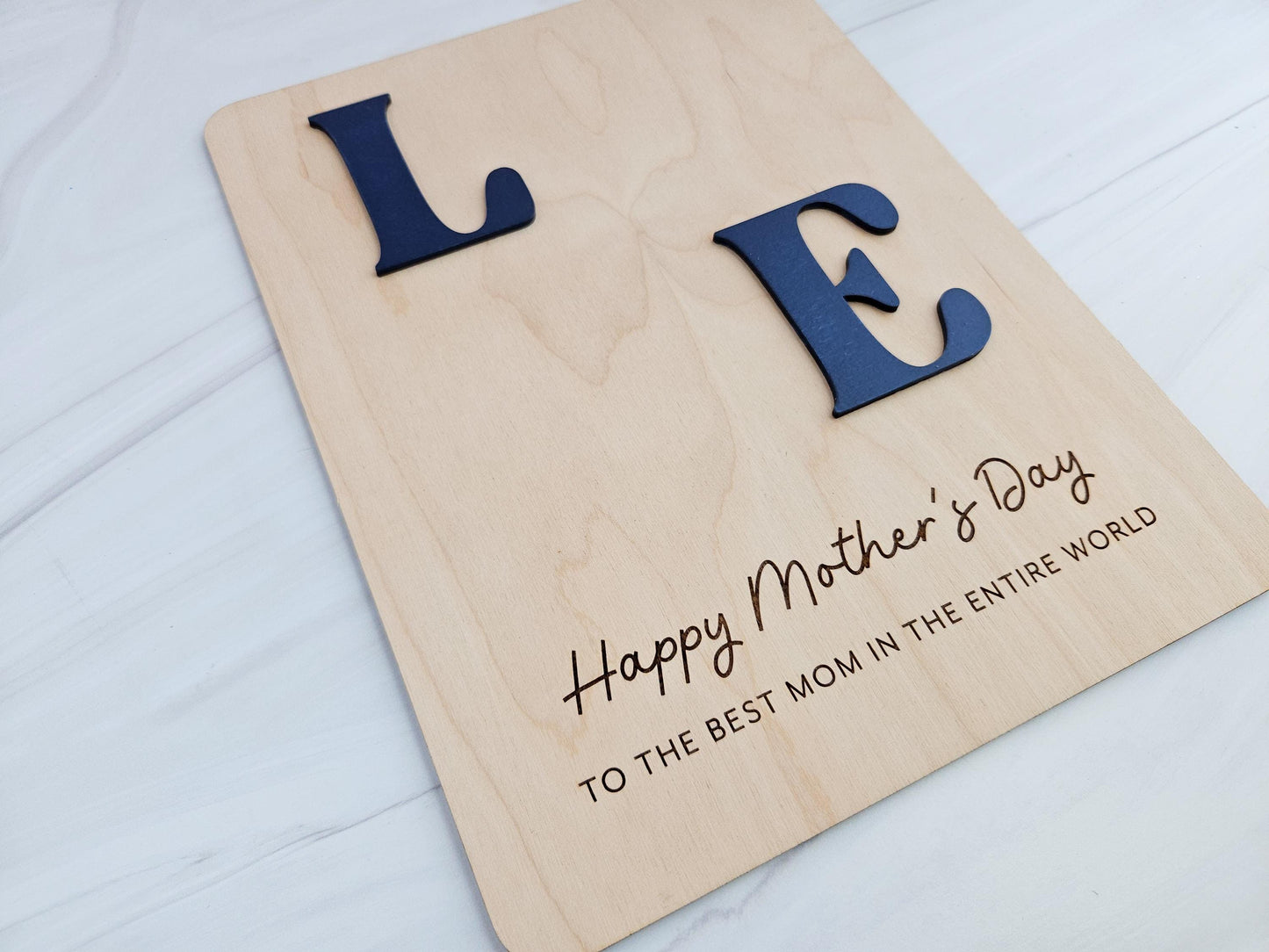 DIY Mother’s Day Handprint Craft – LOVE Wood Sign for Mom – Painted Letters – Personalized Keepsake from Kids – Custom Wooden Sign