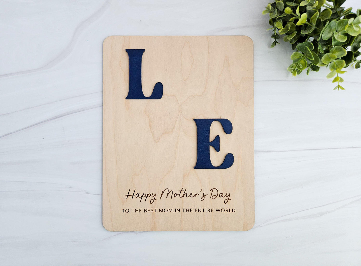DIY Mother’s Day Handprint Craft – LOVE Wood Sign for Mom – Painted Letters – Personalized Keepsake from Kids – Custom Wooden Sign
